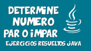 Lee más sobre el artículo Determine si un número es par o impar en java