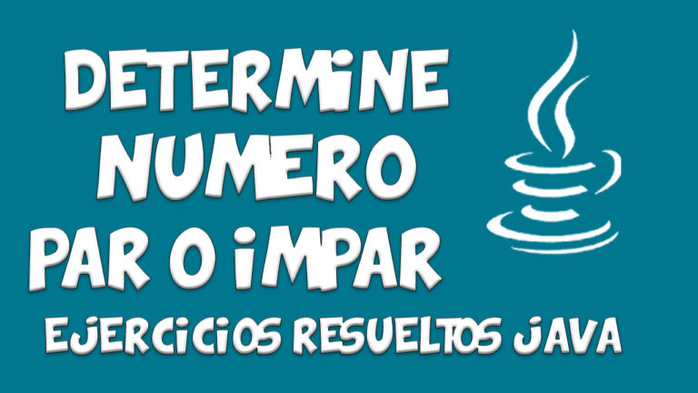 Lee más sobre el artículo Determine si un número es par o impar en java